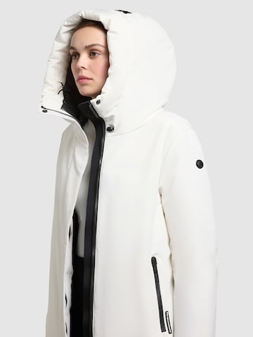 khujo Wintermantel 'Nellen2' in Wit