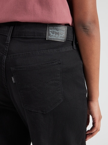 Levi's® Plus Wide Leg Jeans '318' in Schwarz