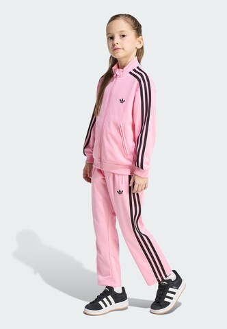 ADIDAS ORIGINALS Regular Jogginganzug 'Firebird' in Pink