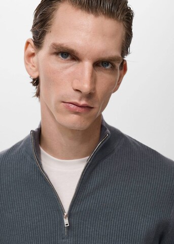 MANGO MAN Sweater 'Antiguap' in Grey