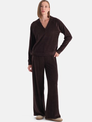 Dagi Loosefit Broek in Bruin