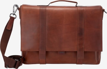 JOOP! - Cartera maletín 'Cerratano' en marrón: frente