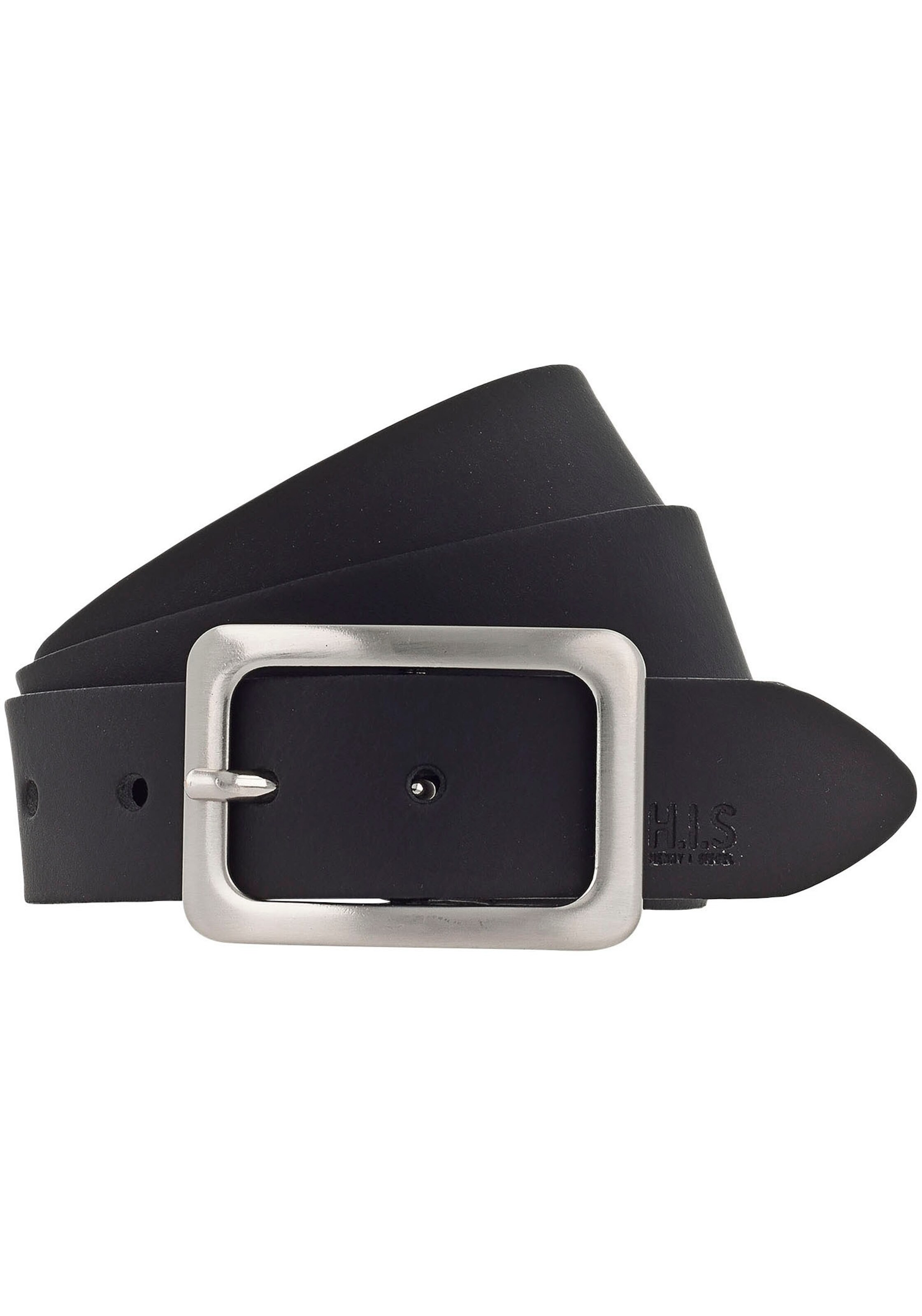 HIS JEANS Belt in Black: front