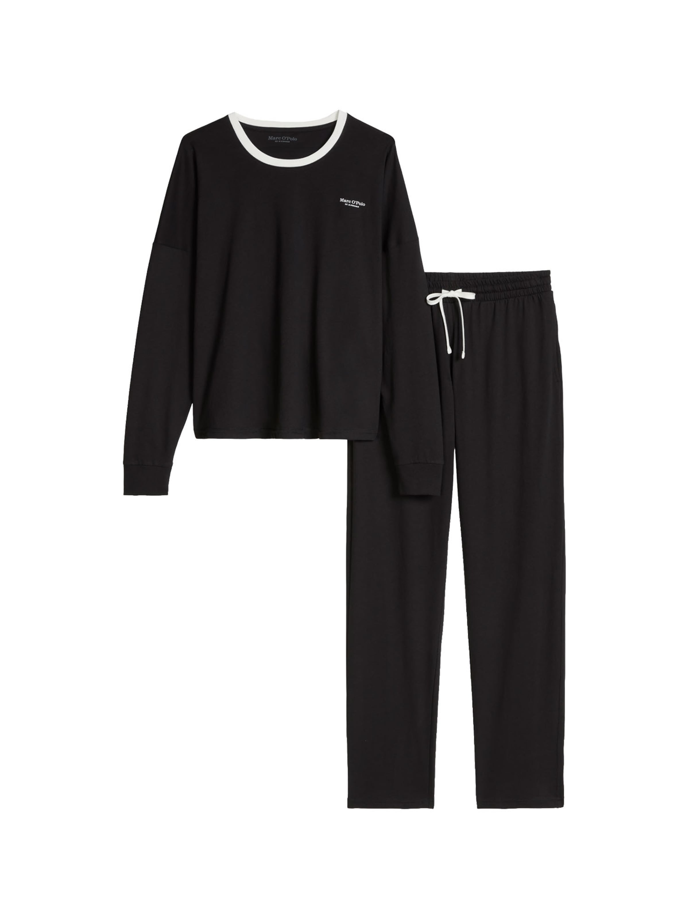 Pyjama ' classic ' Marc O'Polo en noir : devant
