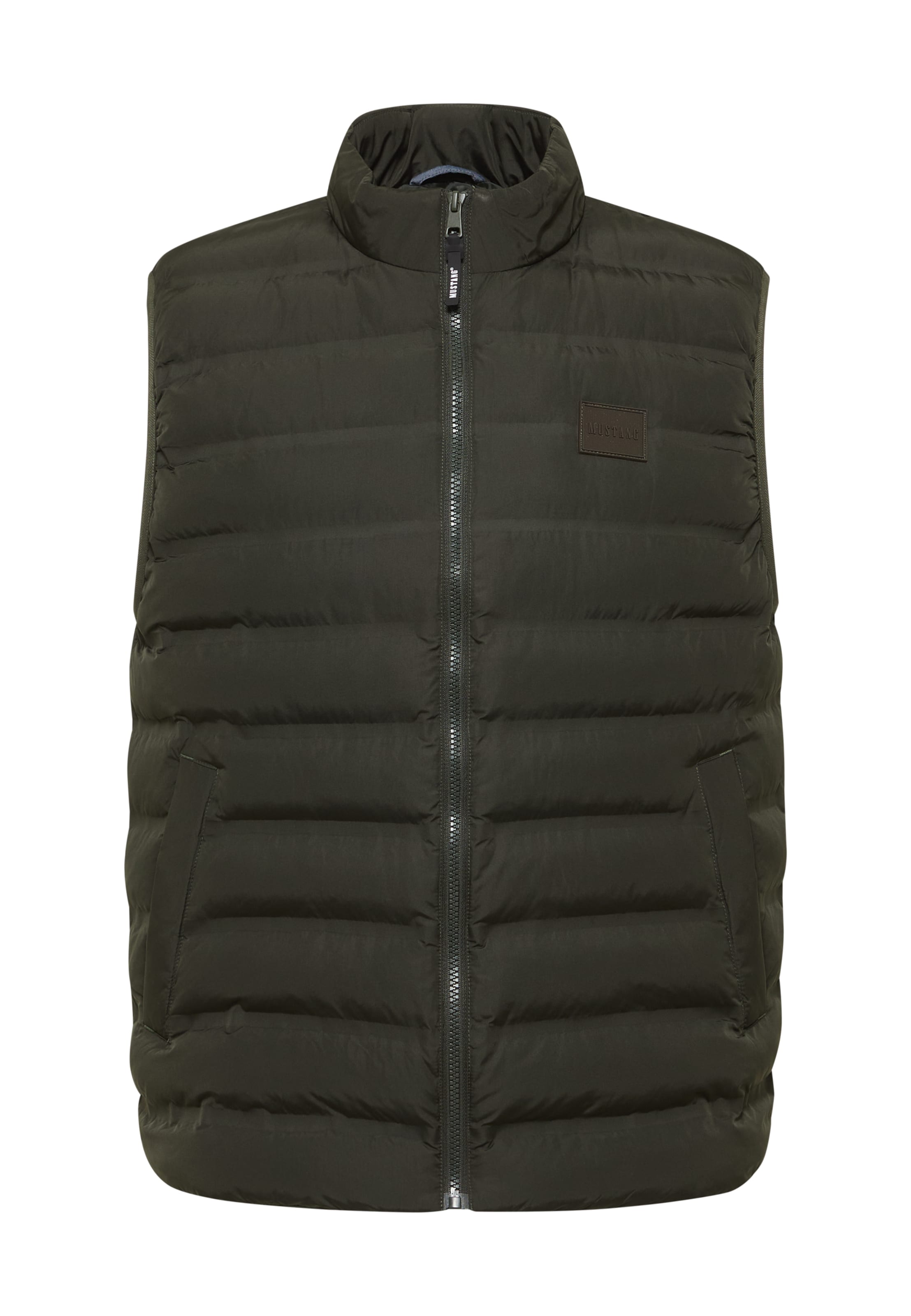 MUSTANG Vest ' Style Dublin ' in Green: front
