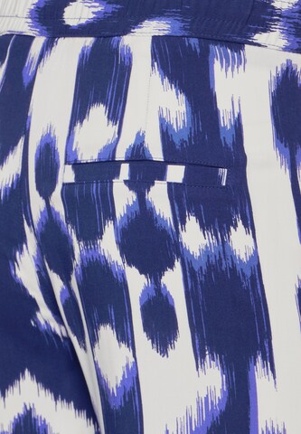 STREET ONE Wide Leg Hose in Blau