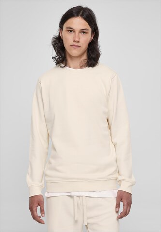 Sweat-shirt Urban Classics en blanc : devant