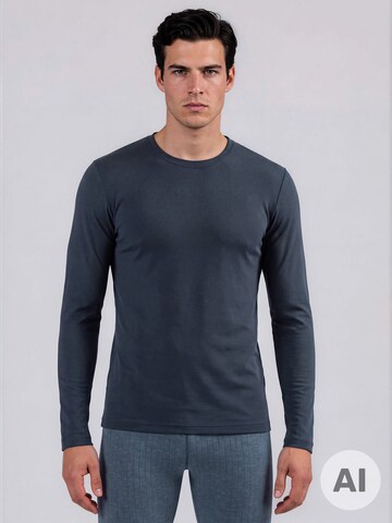 T-Shirt ' Dunova ' Ammann en bleu : devant