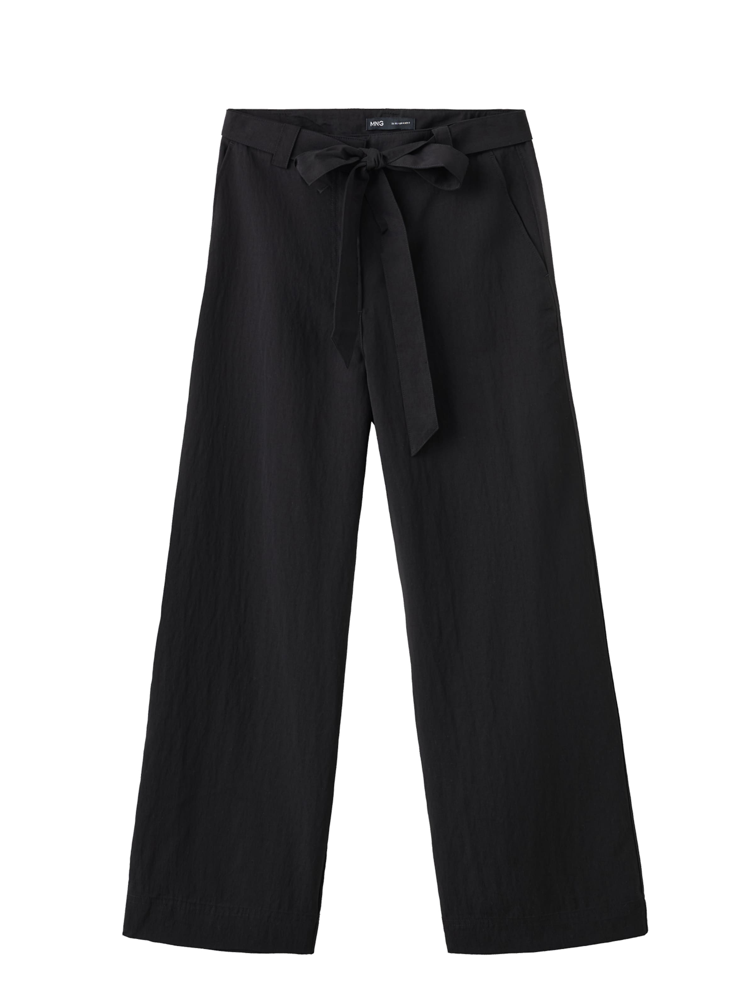 MANGO Broek 'Espresso' in de kleur Zwart, Productweergave