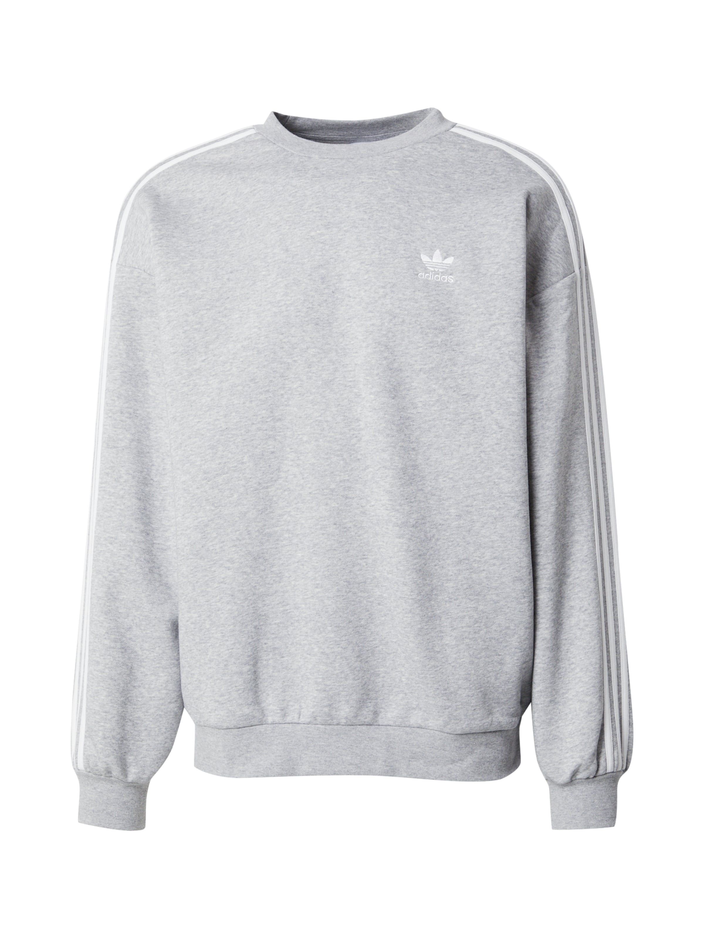 Felpa 'Adicolor' di ADIDAS ORIGINALS in grigio: frontale