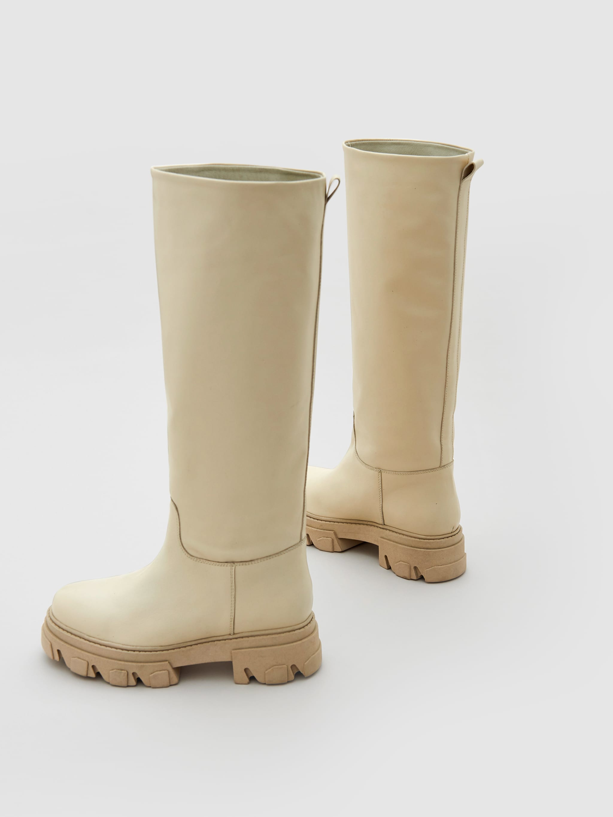 EDITED Producten Laarzen 'Gilberta' Beige