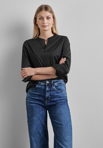 STREET ONE Blouse in Black: front