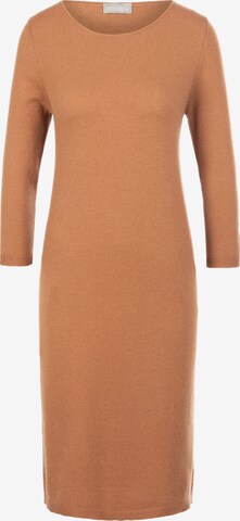 include Knitted dress in Brown: front