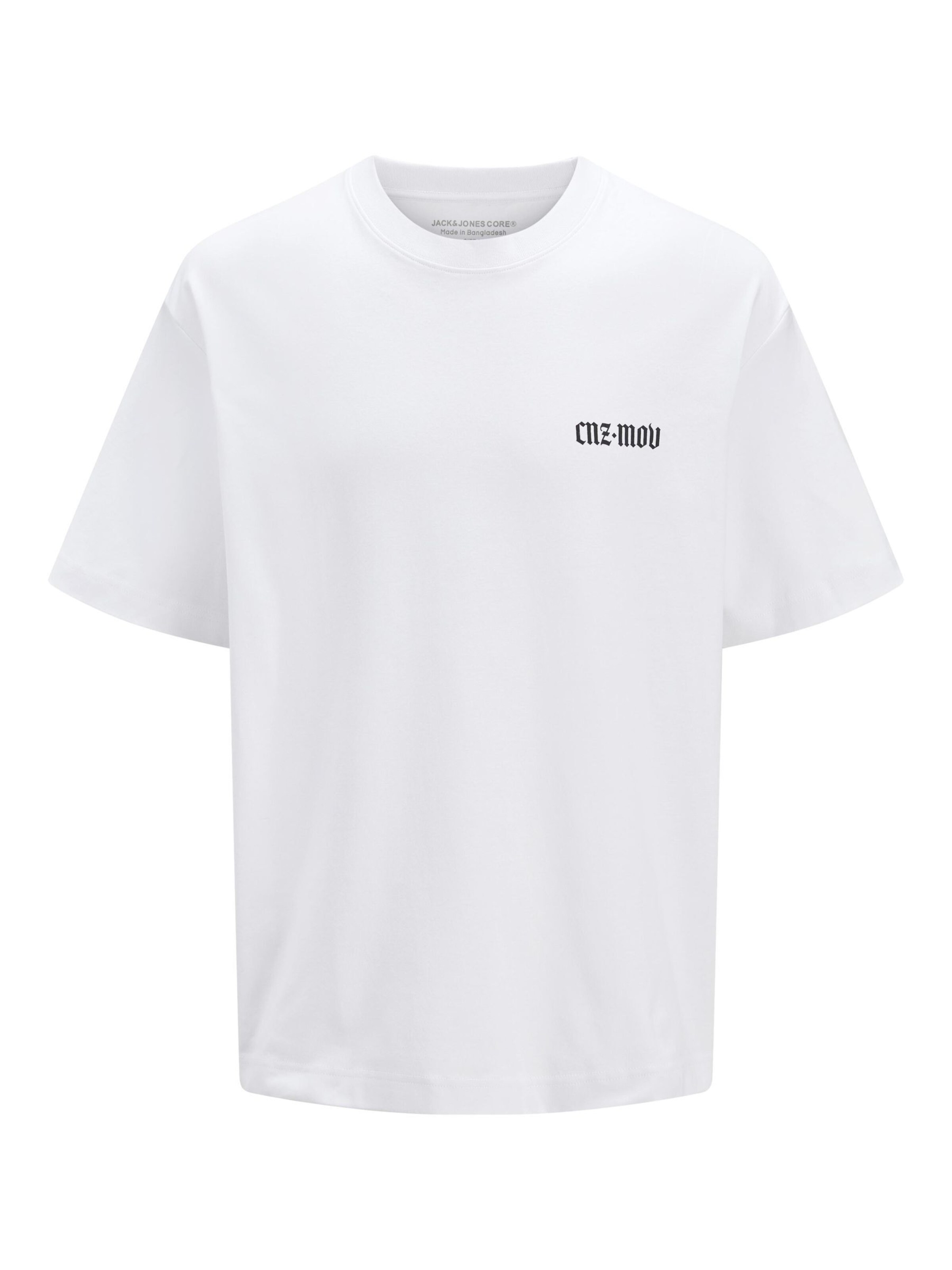 T-Shirt JACK & JONES en blanc : devant