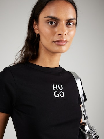 HUGO T-shirt 'Classic' i svart