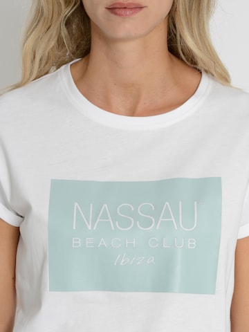 NASSAU Beach Club Shirt ' NB231057 ' in Weiß