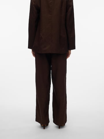 VERO MODA Wide leg Pants in Brown
