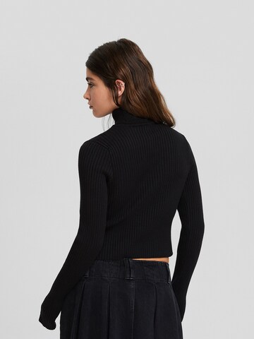 Pull-over Bershka en noir