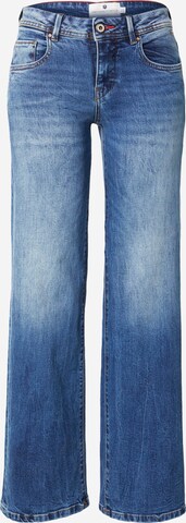 FREEMAN T. PORTER Bootcut Jeans 'Agatha' i blå: framsida