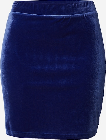 PIECES Rok 'JOANNA' in Blauw: voorkant