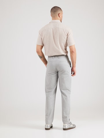 GABBA regular Παντελόνι πλισέ 'Napoli 19 Carre' σε γκρι