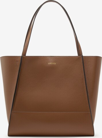 LOTTUSSE Shopper ' Talaia ' in Brown: front