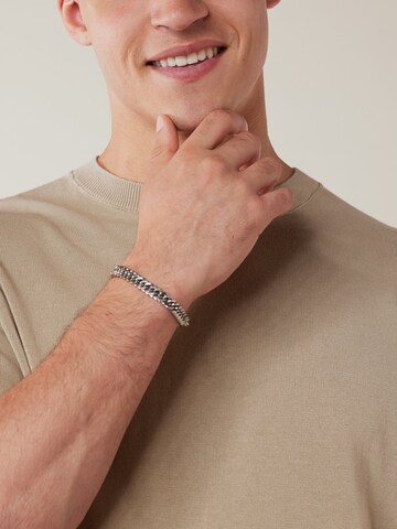 Lucardi Bracelet 'Statement' in Silver: front