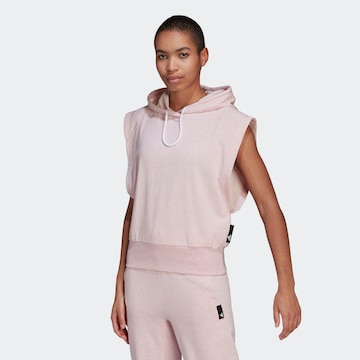 Sweat de sport ADIDAS SPORTSWEAR en rose : devant