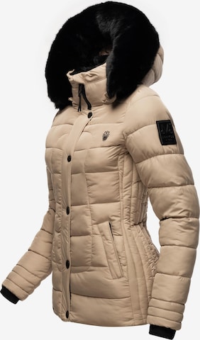 MARIKOO Winterjacke 'Qesra' in Braun