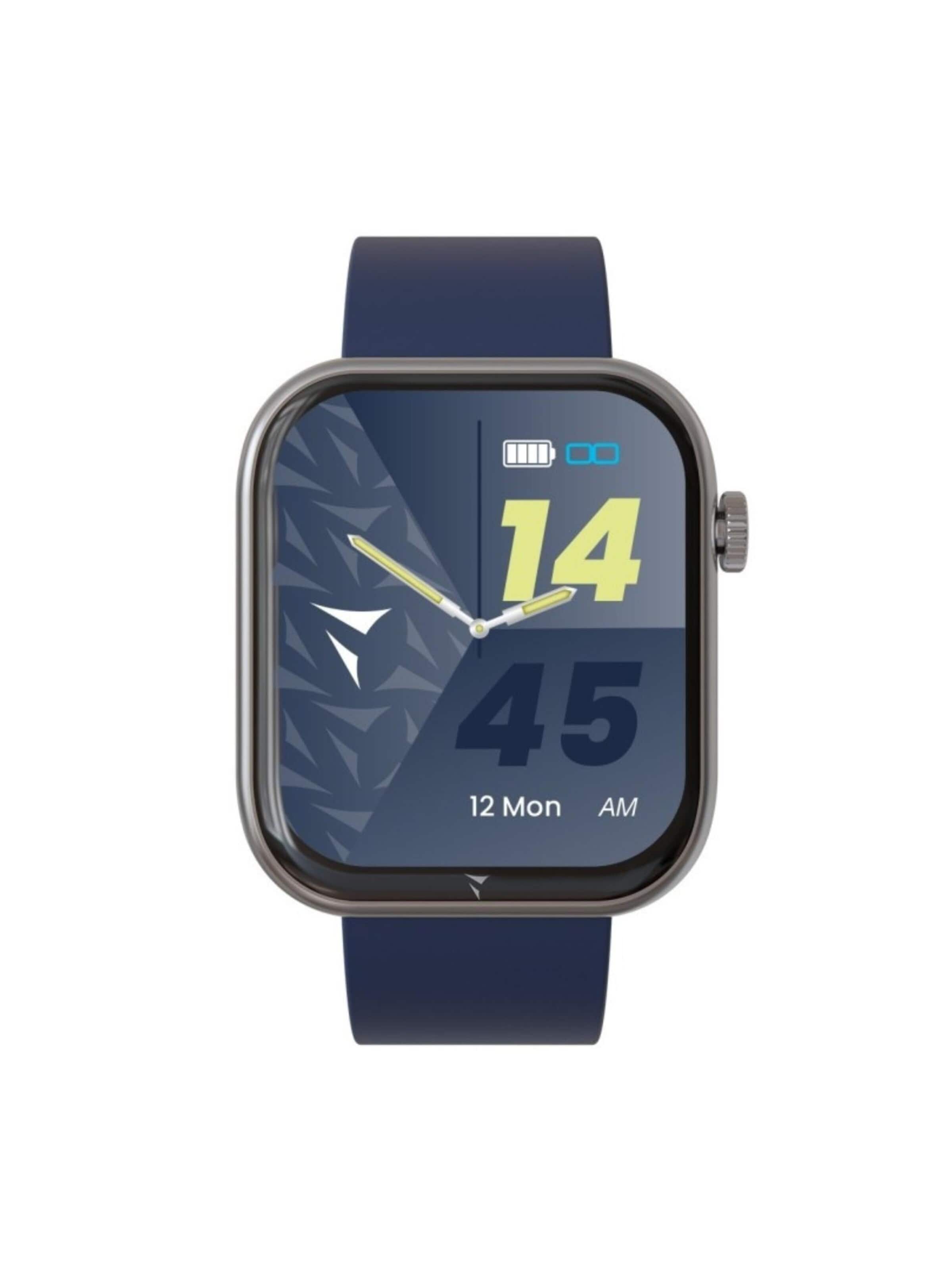 Techmade Digital Watch in Blue: front