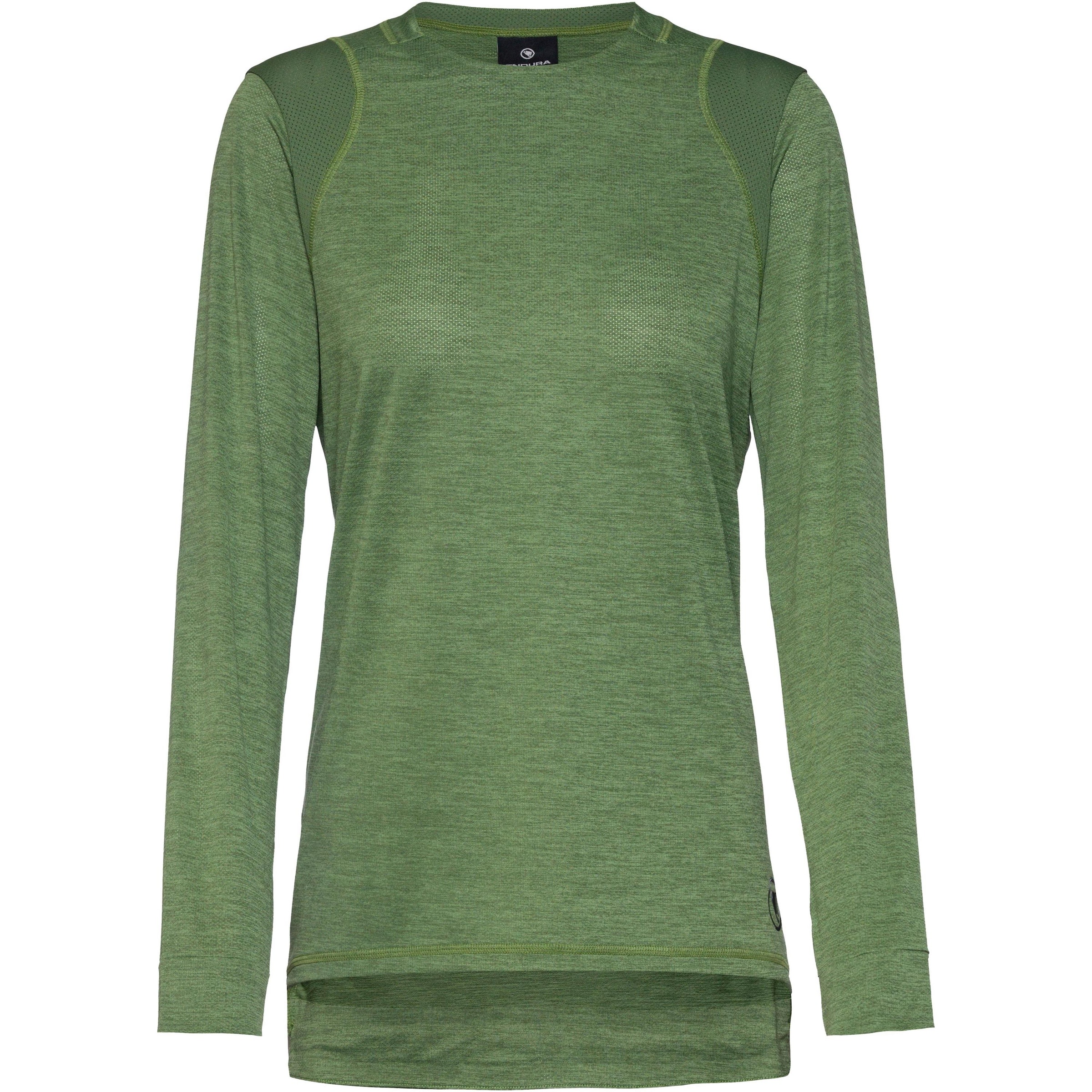 ENDURA Funktionsshirt 'Singeltrack' in Grün: Vorderseite