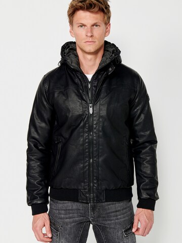KOROSHI Jacke in Schwarz