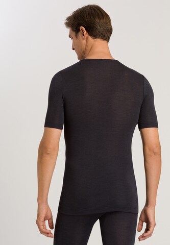 Hanro - Base Layer 'Woolen Silk' em cinzento