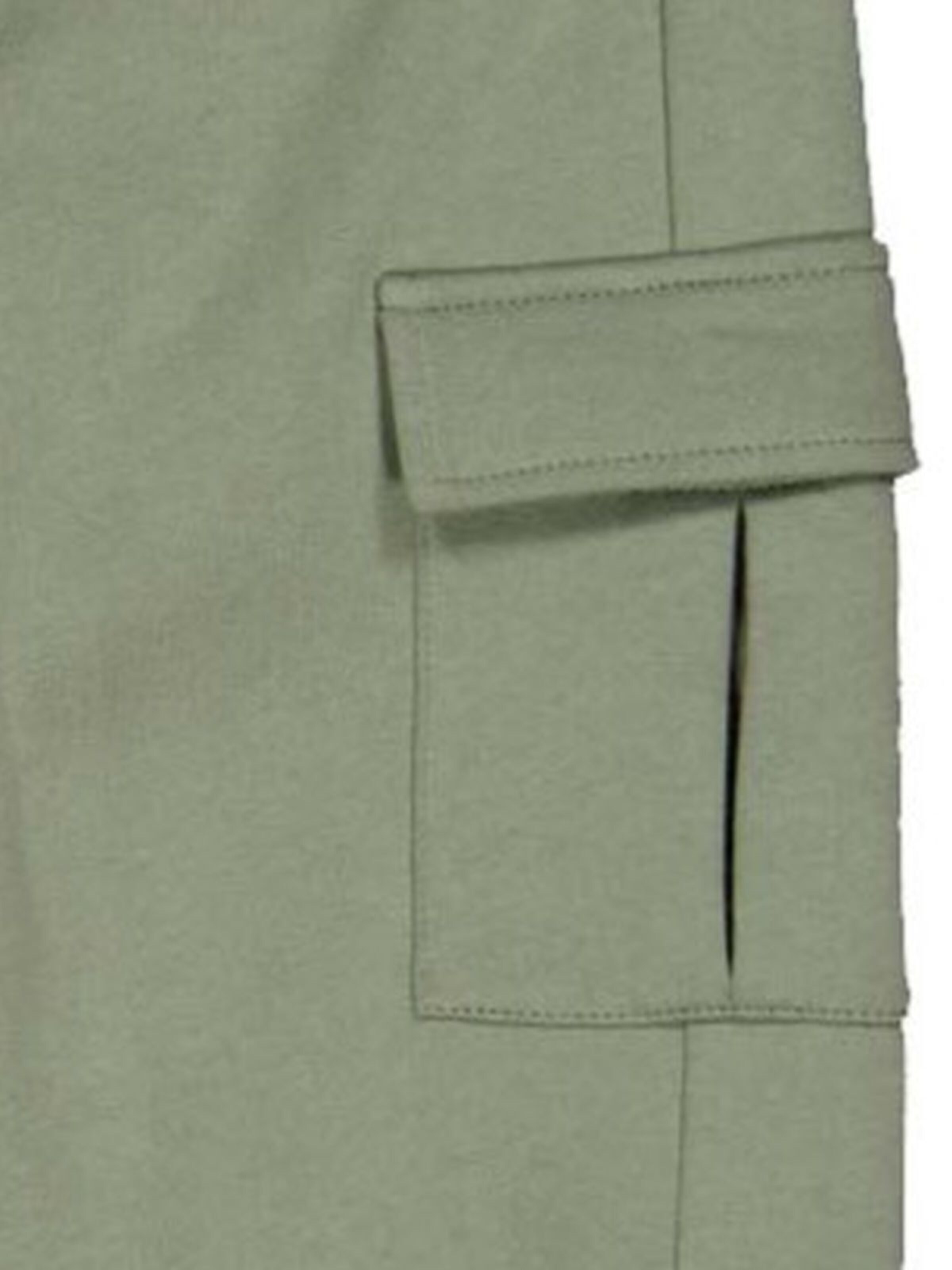 Effilé Pantalon Müsli by GREEN COTTON en vert