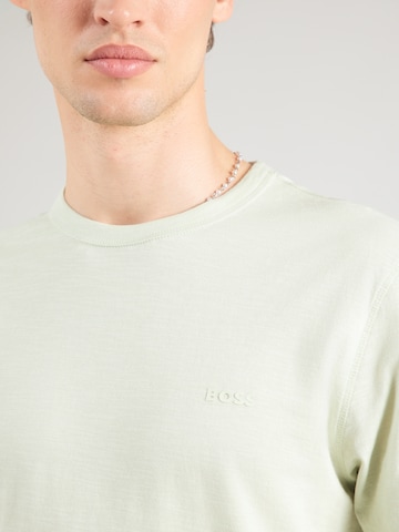 BOSS T-Shirt 'Tegood' in Grün