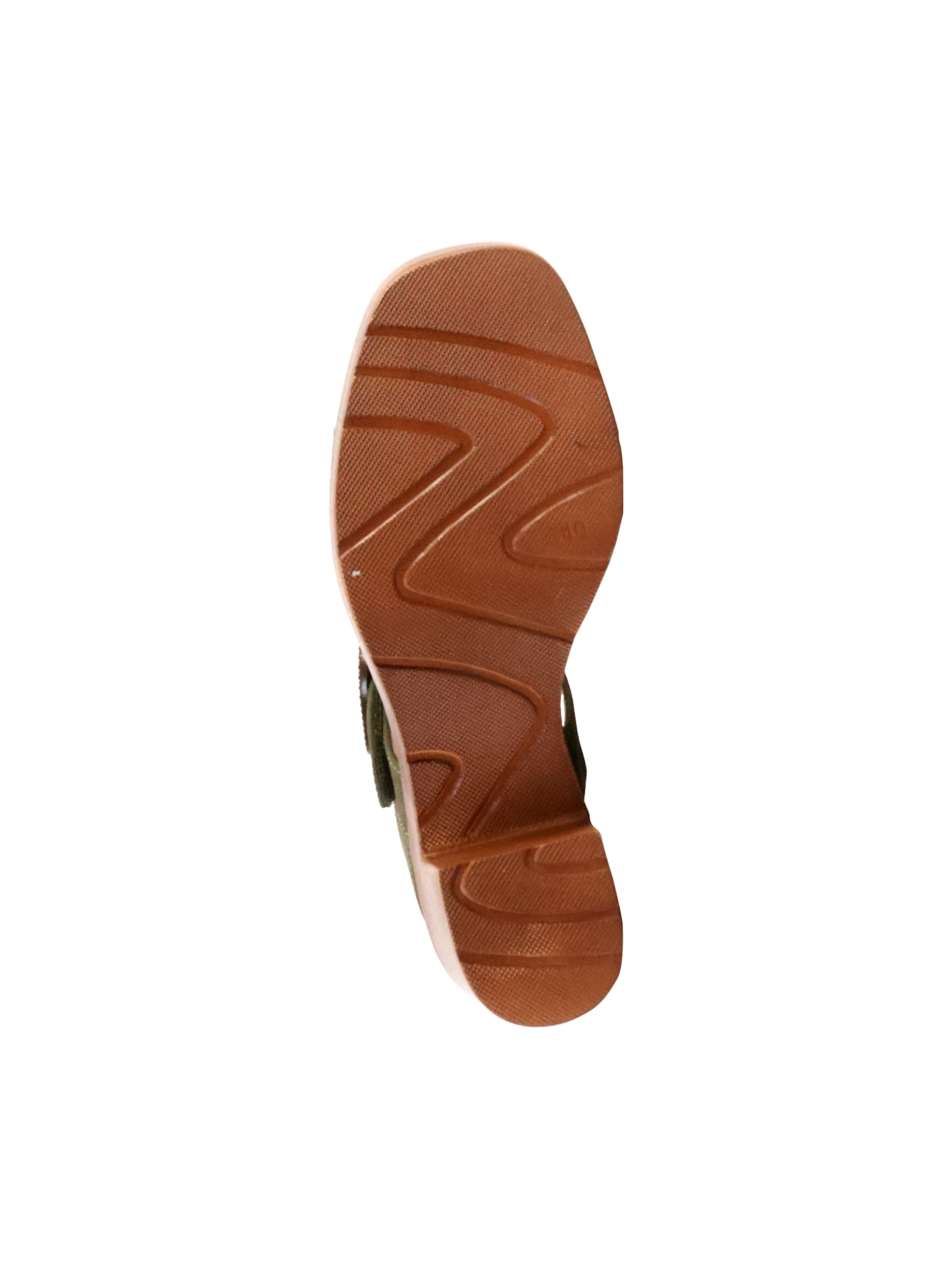 The Divine Factory Sandal 'Sandalen mit Absatz' in Green