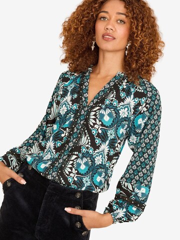 love & roses Блуза в синьо: отпред