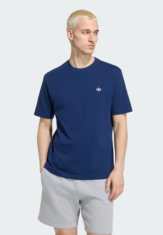 ADIDAS ORIGINALS Shirt 'Trefoil Essentials' in Blauw: voorkant