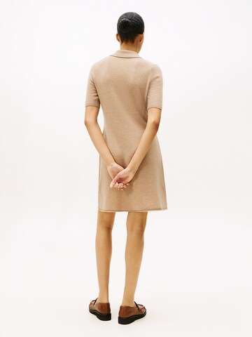Robes en maille TOMMY HILFIGER en beige