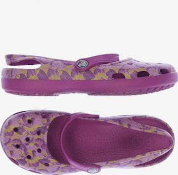 Crocs Sandalen 39 in Pink: predná strana