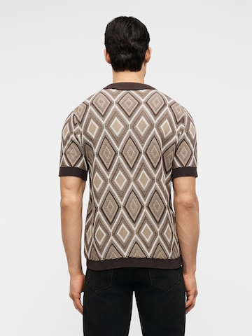 JOOP! Jeans Kardigan 'Diamor' w kolorze brązowy