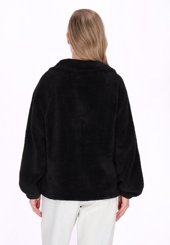 Schmuddelwedda Fleece jacket in Black