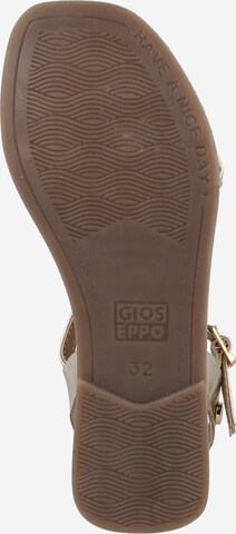 GIOSEPPO Sandals 'KNIN' in Gold