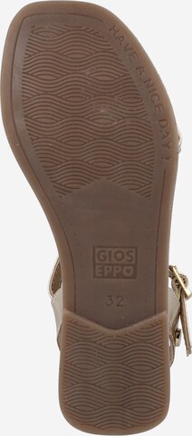 GIOSEPPO - Sandalias 'KNIN' en oro