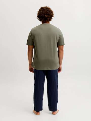 Pigiama lungo di Jack & Jones Plus in verde