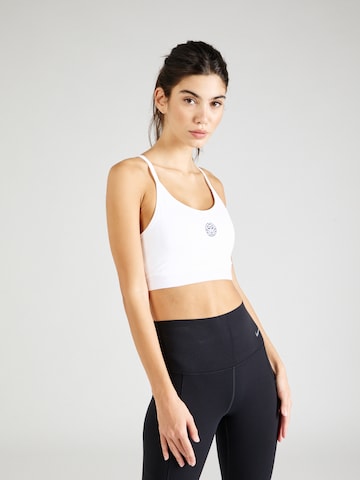 Bustier Soutien-gorge de sport BIDI BADU en blanc : devant