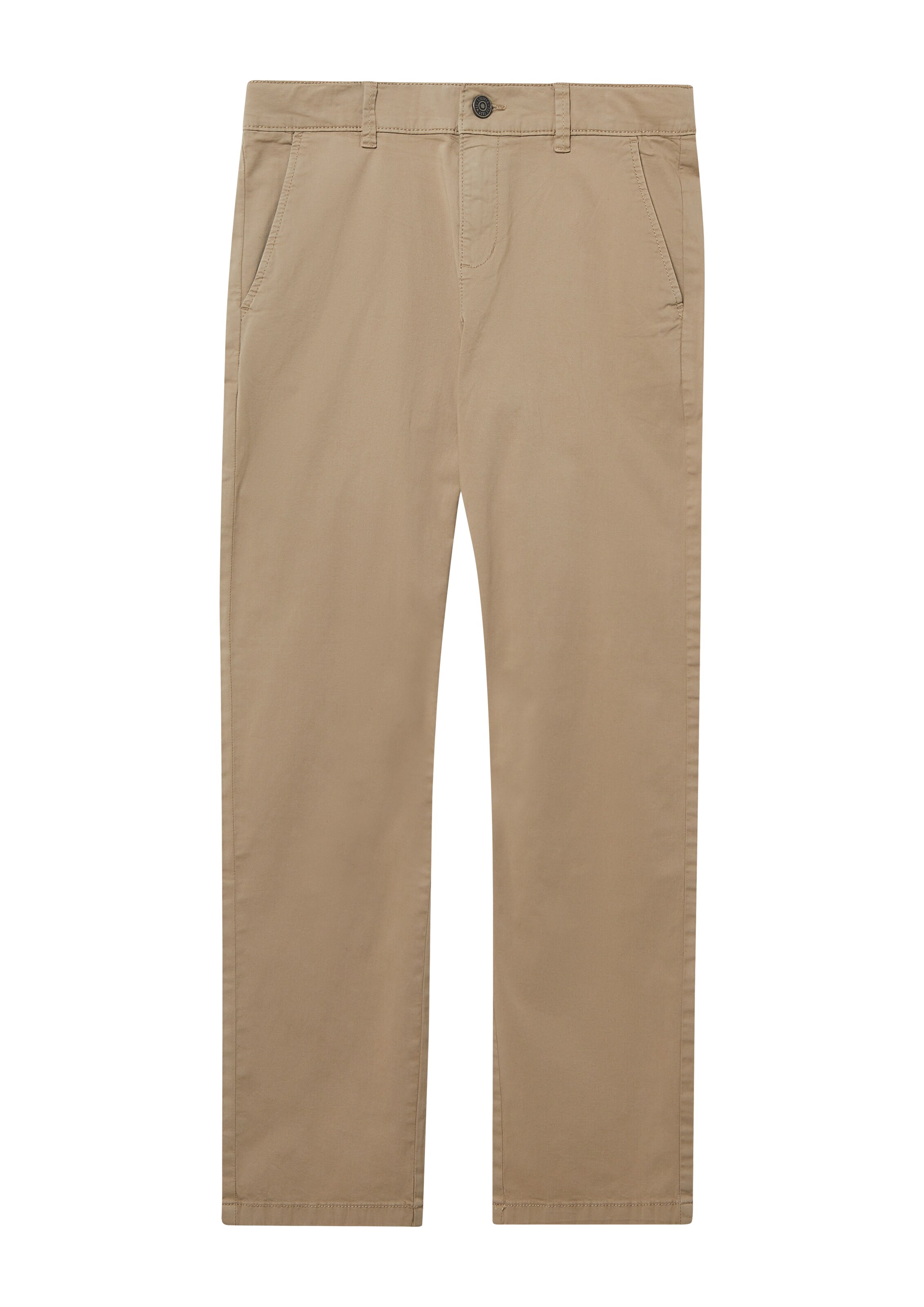 Regular Pantalon 'Pete' s.Oliver en beige : devant