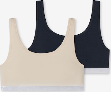 SCHIESSER Bralette Bra in Beige: front