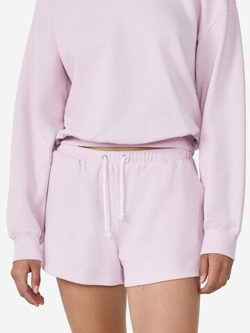 ETAM Pyjamashorts in Lila: Vorderseite