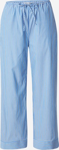 ONLY Wide leg Broek 'SALVI' in Blauw: voorkant